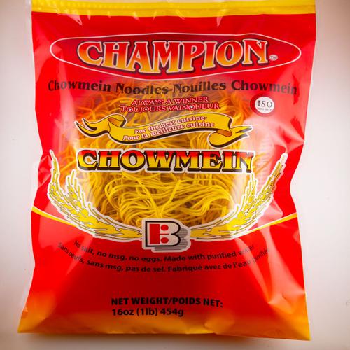 Champion Chowmein Noodles 454g Fine – Door To Door West