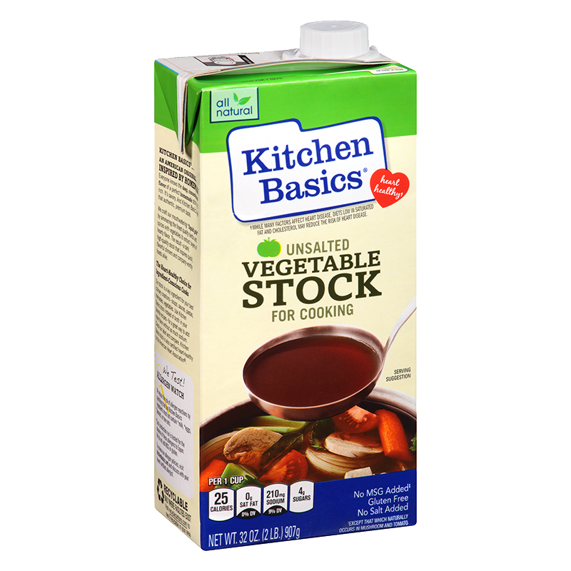 Kitchen Basics Vegetables Stock 32OZ – Door To Door West