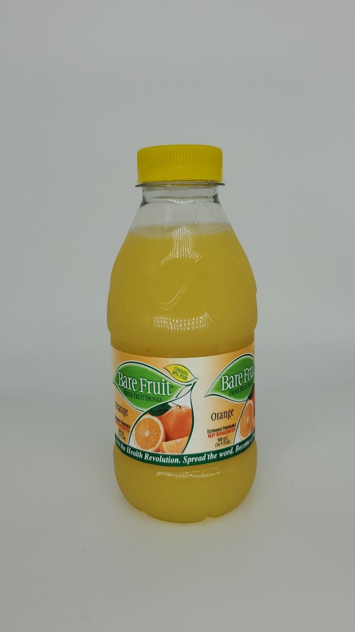 Bare Fruit 500ML Orange – Door To Door West