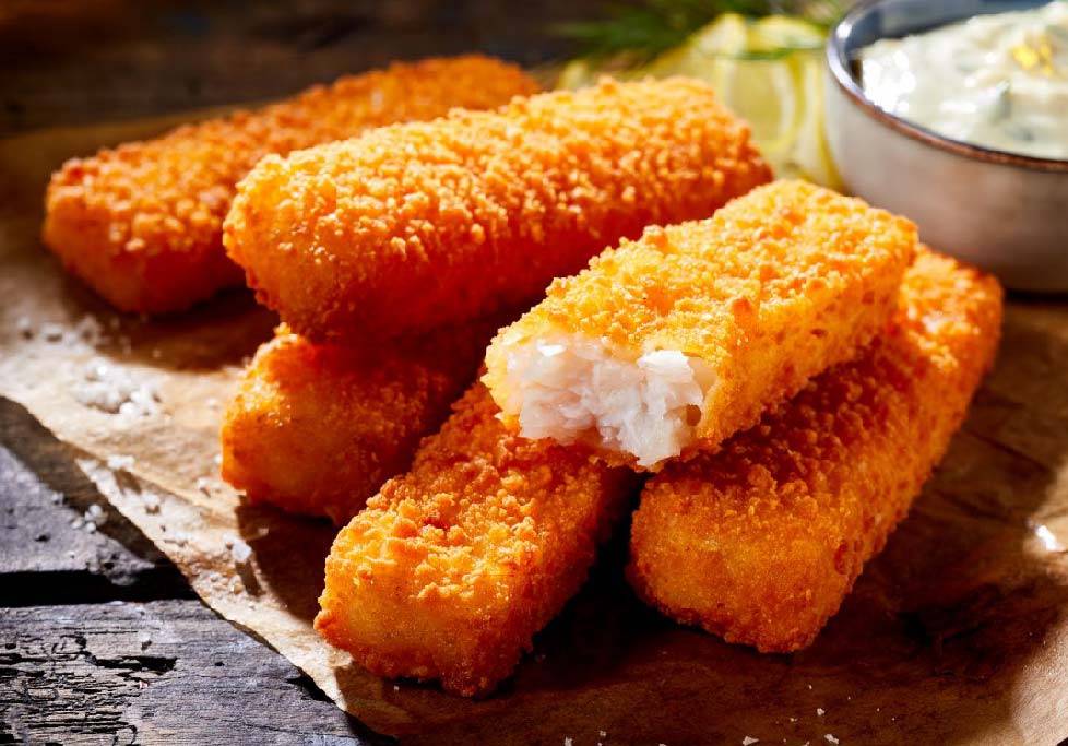 HEALTHY BAKED FISH STICKS